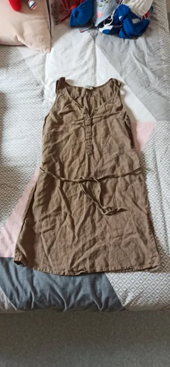 Robe 100% lin