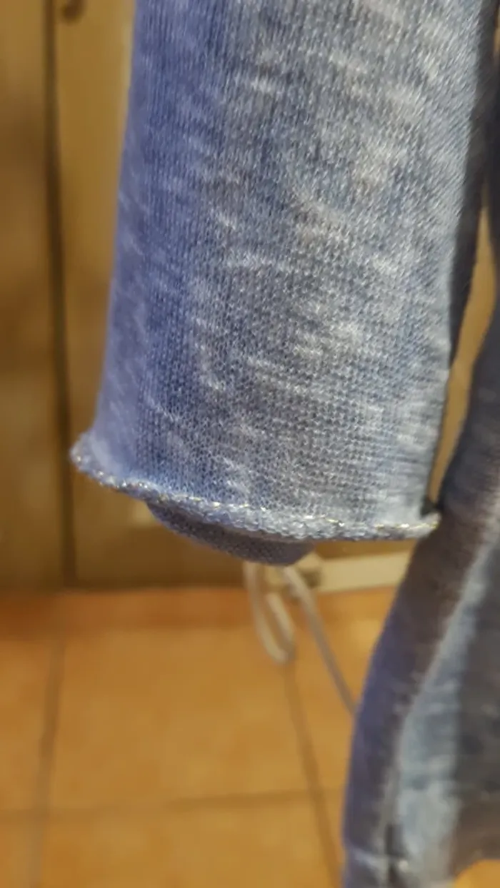 Pull fin bleu - photo numéro 6