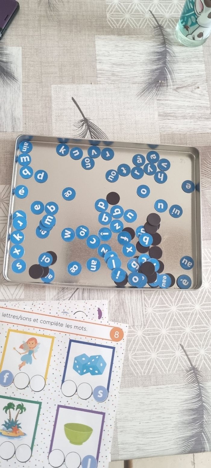 Jeu aimanté pour apprentissage des mots - photo numéro 4