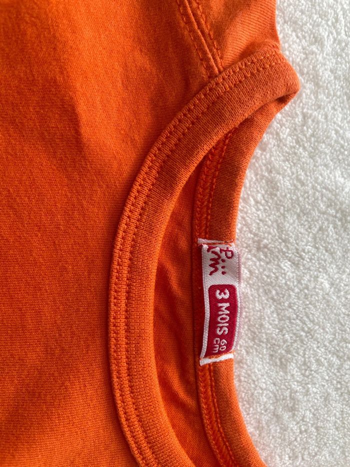 T shirt orange - photo numéro 2