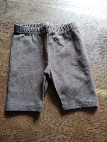 Leggings court bébé fille 3 mois