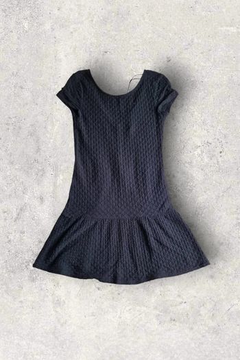 Mini robe H&M divided noir dos échancré taille 36