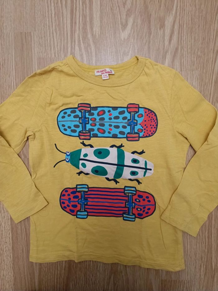 T-shirt ML skate insecte 6 ans - photo numéro 4