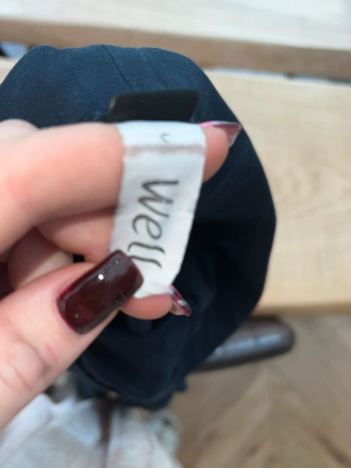 Legging épais femme bleu marine bi matière taille S M 36 38 - photo numéro 3