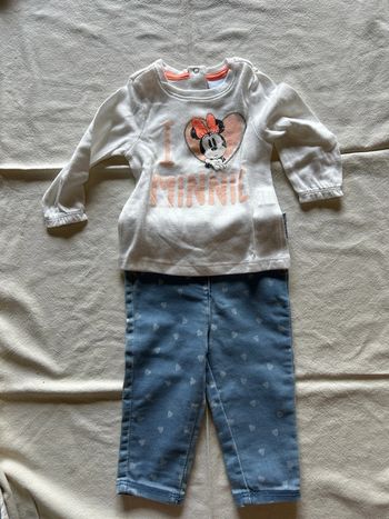 Ensemble tee shirt + pantalon