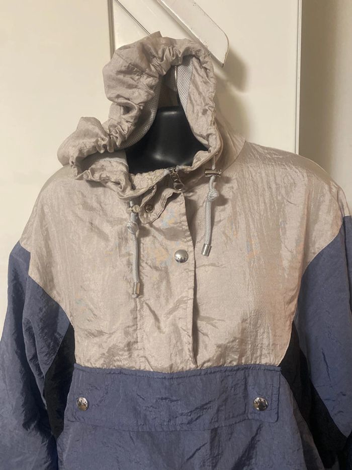 Veste over size / coupe vent oversize over rétro.taille M - photo numéro 3