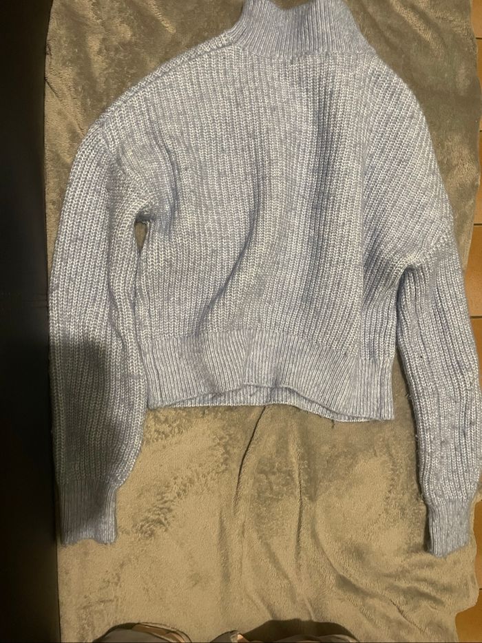 Pull col roulée