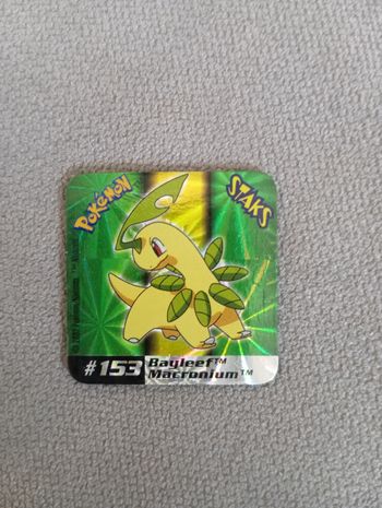 Magnet Pokémon Staks 2002 N°153 Macronium