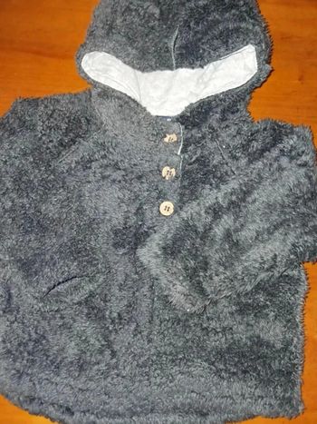 Pull chaud noir 12 mois kiabi