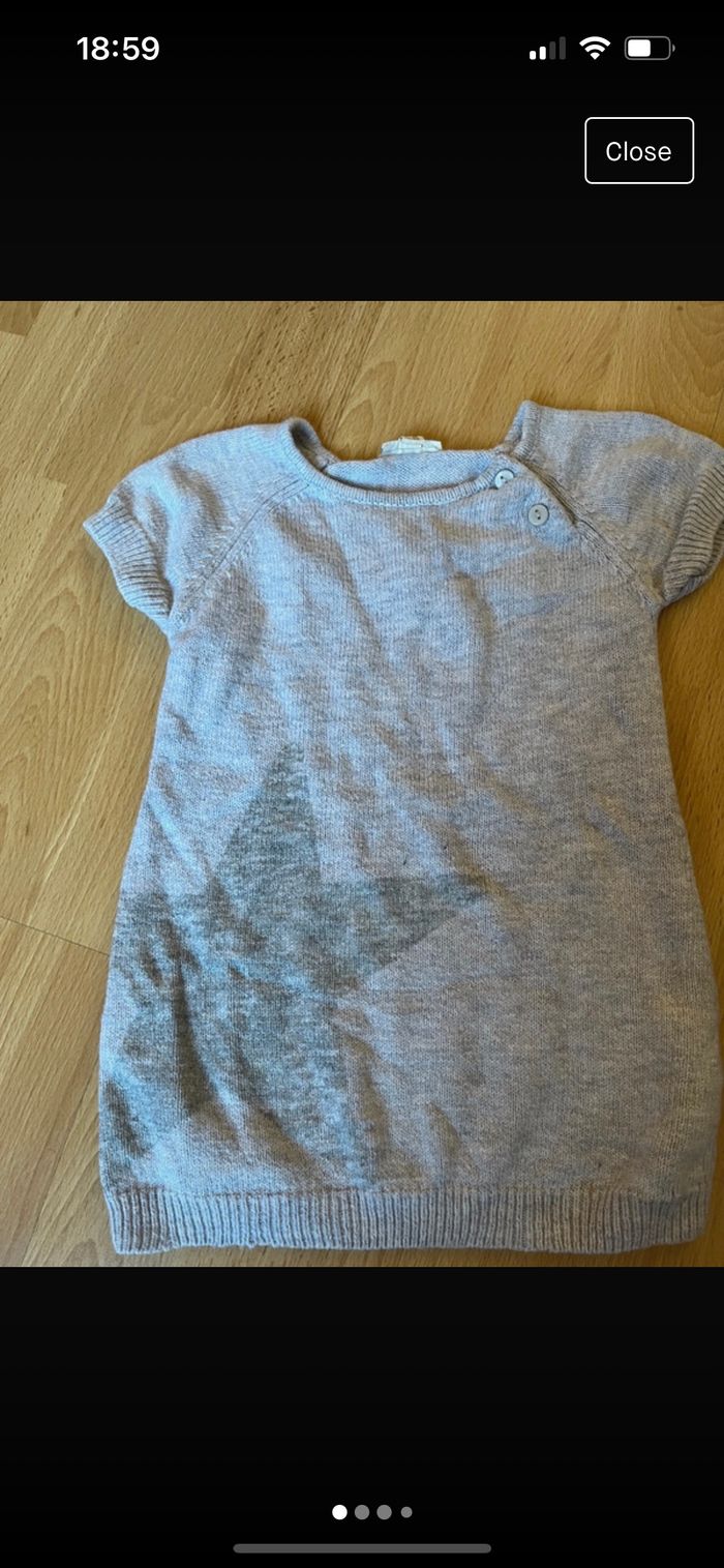 Robe fille 12 18 mois très bon état