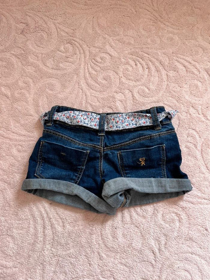 Short En Jeans Okaïdi Taille 3 Ans Pour Enfants - photo numéro 4