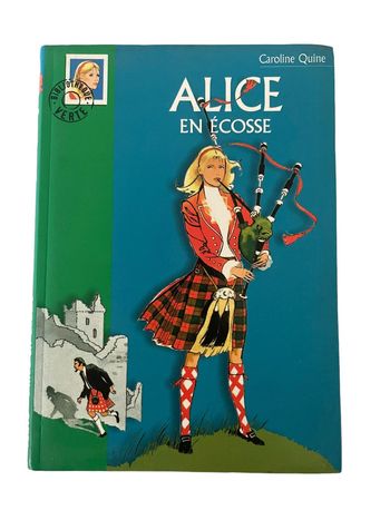Livre Bibliothèque verte Alice en Écosse N•464