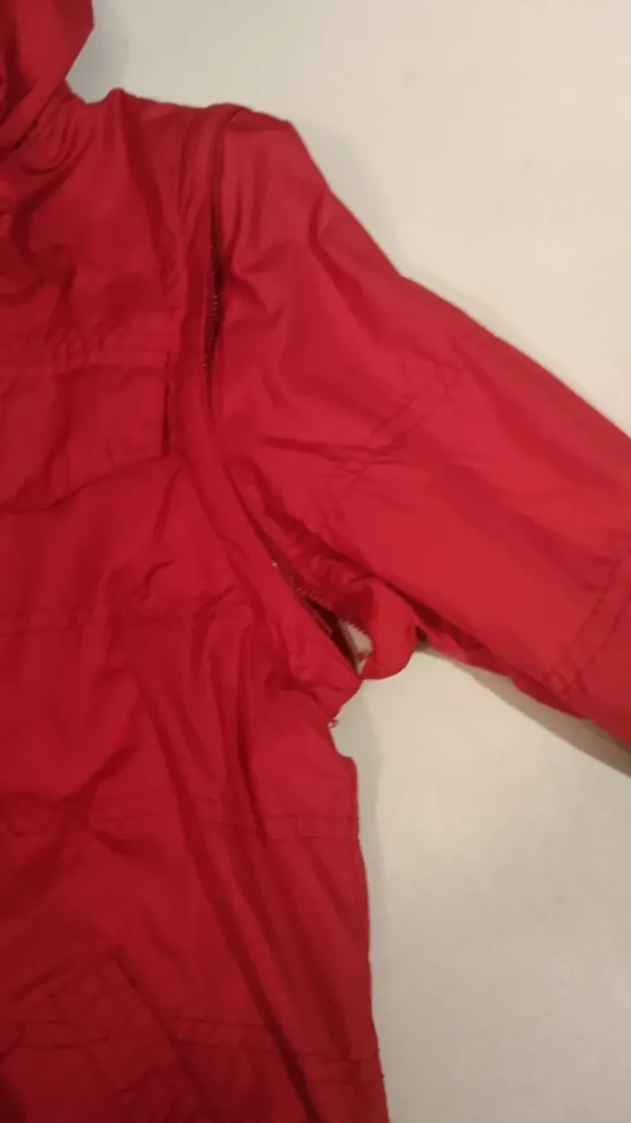 veste légère été rouge garcon 4 ans - photo numéro 2