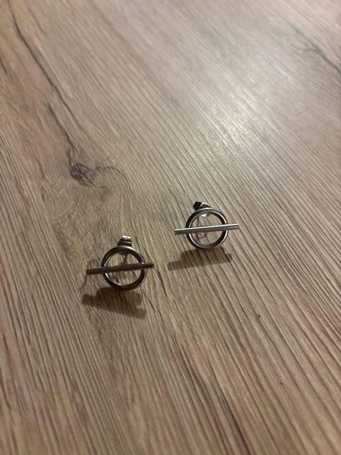 Boucle d’oreille en argent