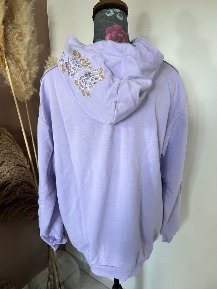 Sweat shirt à capuche Puma parme taille 38 - photo numéro 2