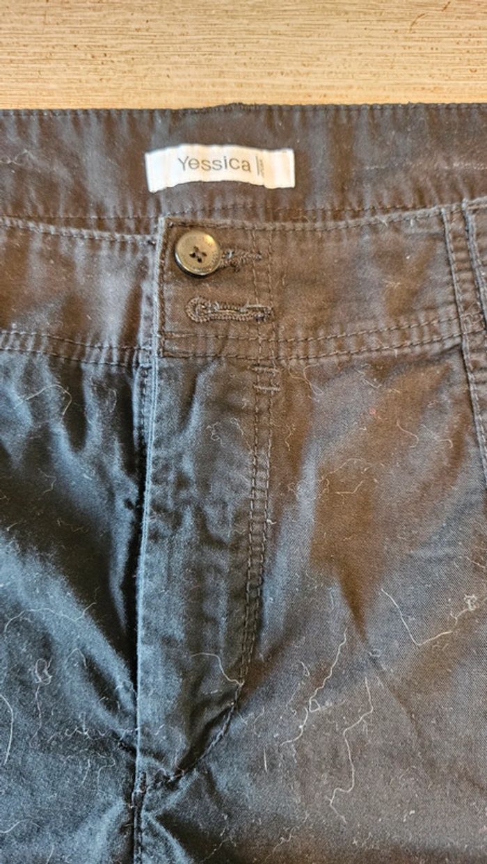 Short femme noir, Yessica, taille 48, nickel - photo numéro 4