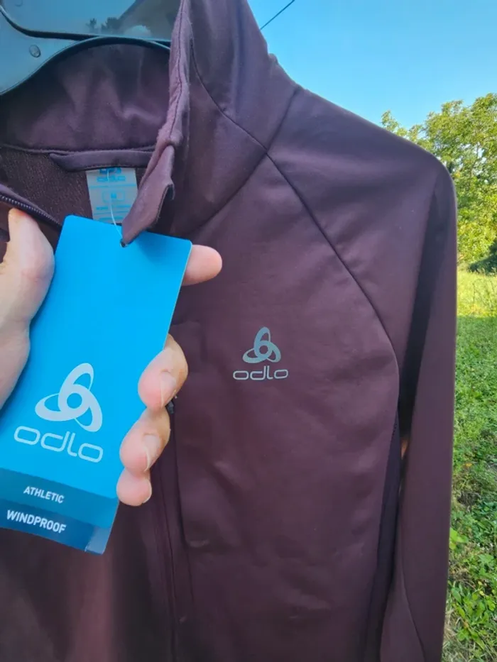 Veste de running Odlo Zeroweight Pro Warm homme taille M neuf - photo numéro 2