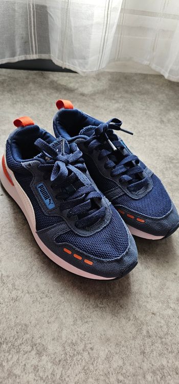 Basket enfant de la marque puma 37