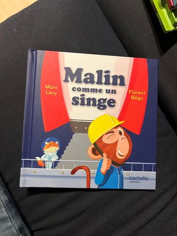 Livre pour enfants macdo malin comme un singe