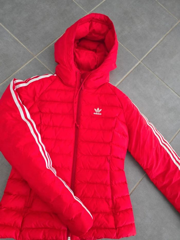 Doudoune Adidas rouge - photo numéro 2