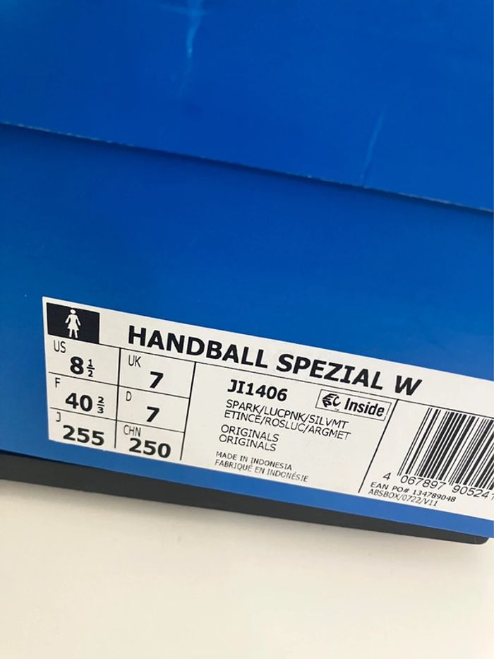 Adidas Handball Spezial Orange / Spark Lucid Pink - photo numéro 9