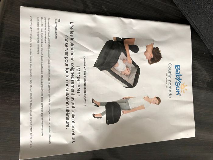 Couffin nomade babysun - photo numéro 5