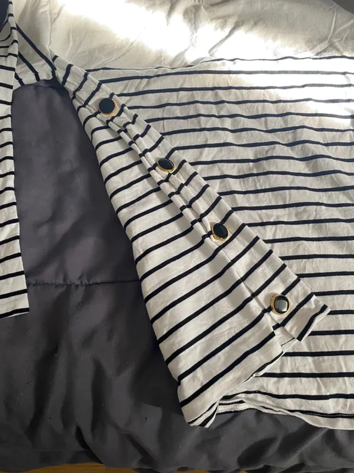 Pull marinière de grossese - photo numéro 3