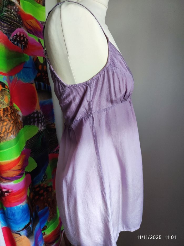 Débardeur Pimkie Violet Tie and Die T36 - photo numéro 2