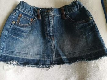 Jupe en jean 8 ans fille