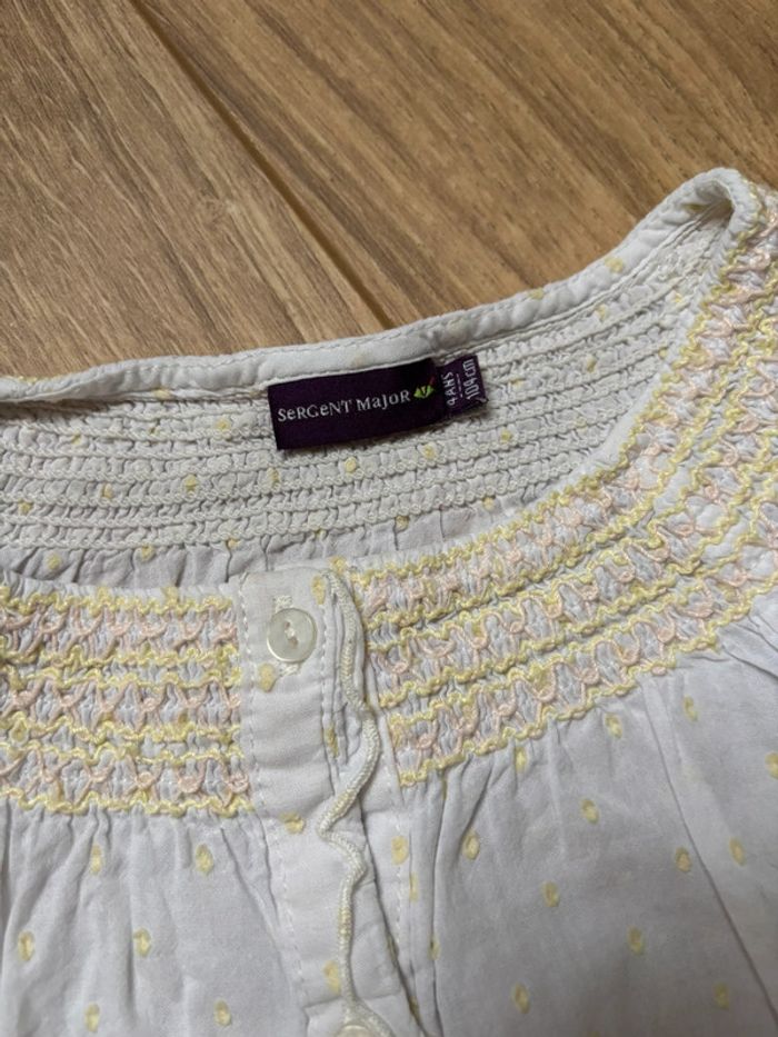 Blouse manches courtes sergent Major - photo numéro 2