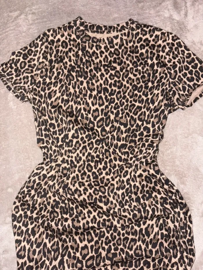 Robe longue léopard - photo numéro 2