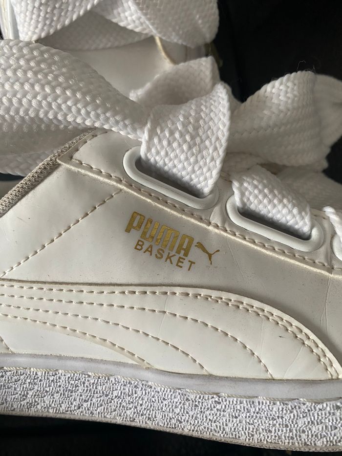 Basket PUMA blanche - photo numéro 5
