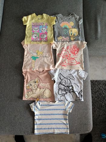 Lot de tee-shirts