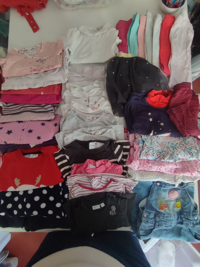 Lot de 6 mois à 3 ans fille. PETIT PRIX - photo numéro 2