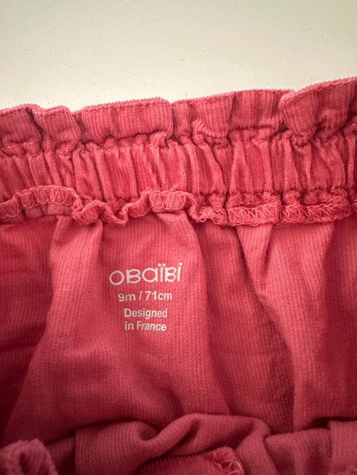 Short culotte en velours - photo numéro 2