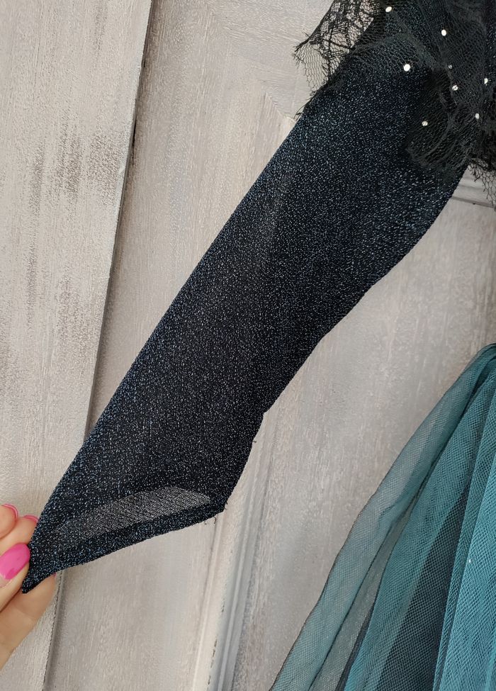 Robe sorcière sequins tulle - photo numéro 5