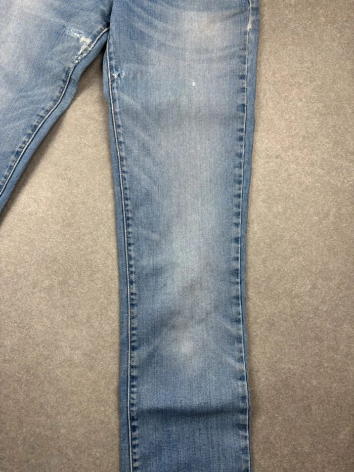 Jean pantalon coupe slim levis bleu taille 26 - photo numéro 9