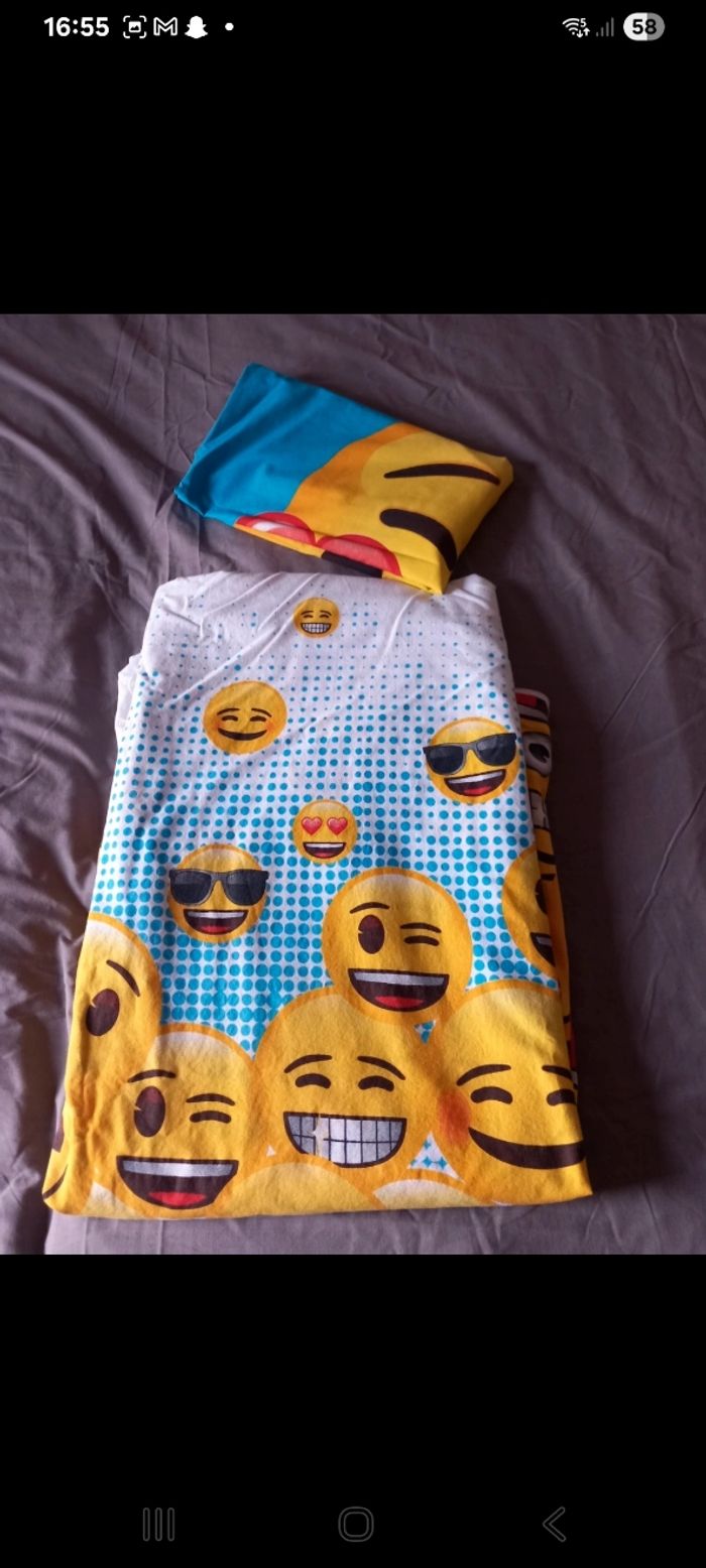 Parure de lits 1 personnes 140x200 - photo numéro 2