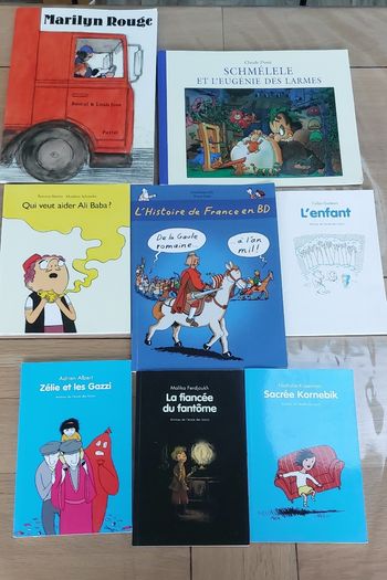 Lot de 8 livres Ecole des Loisirs