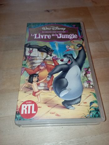 VHS Le livre de le Jungle