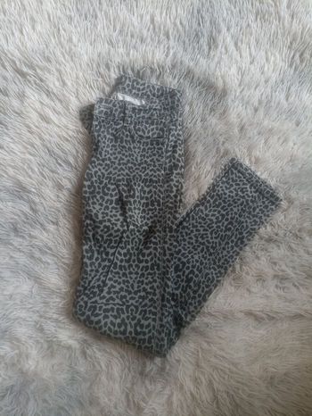 Jeans imprimé léopard femme taille S/36 Promod 