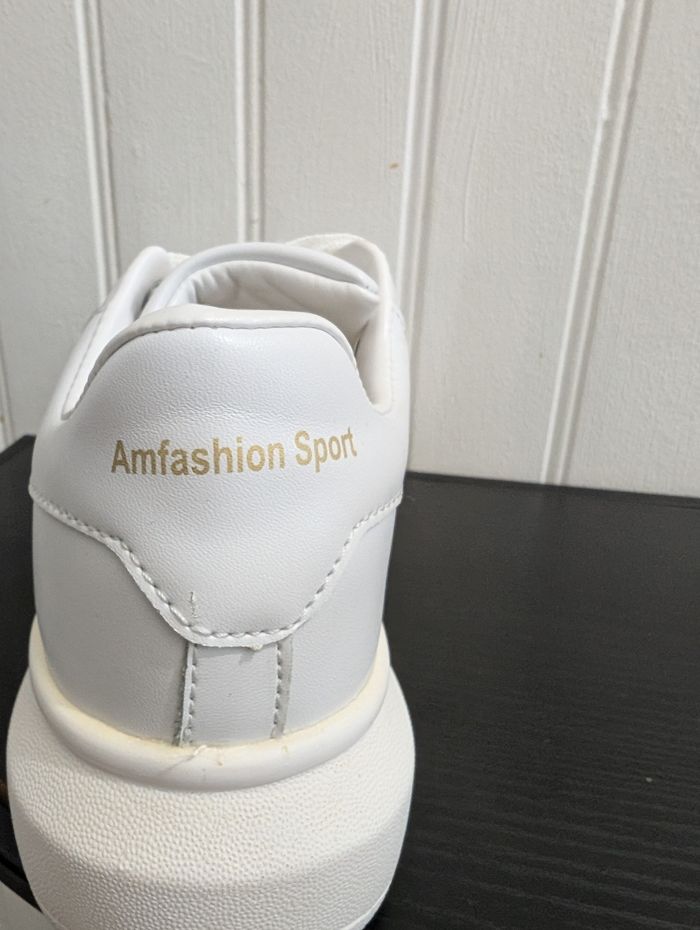 Baskets Blanches Plateforme Dessin Stitch - Amfashion Sport T. 38 - photo numéro 6