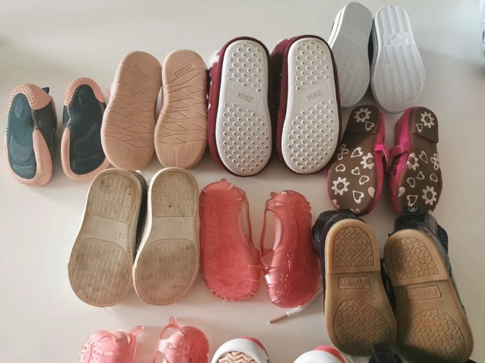 Lot paires chaussures bébé du 19 au 25 - photo numéro 6