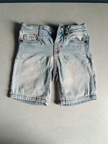 Short en jeans slim