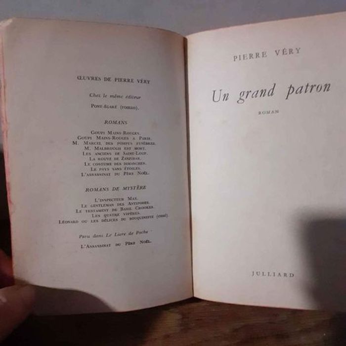 Un grand patron de Pierre Véry - photo numéro 4