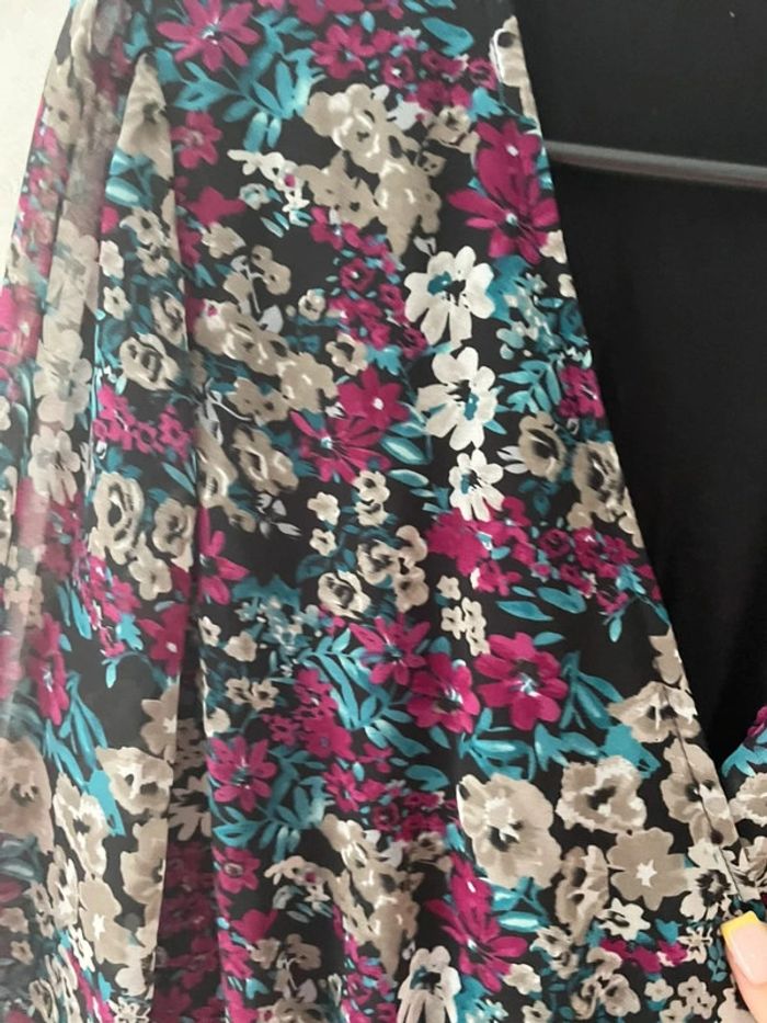 👗Superbe Robe Fleurie  - Rue des Abesses (Modèle Melody)  taille 1 👗 - photo numéro 2
