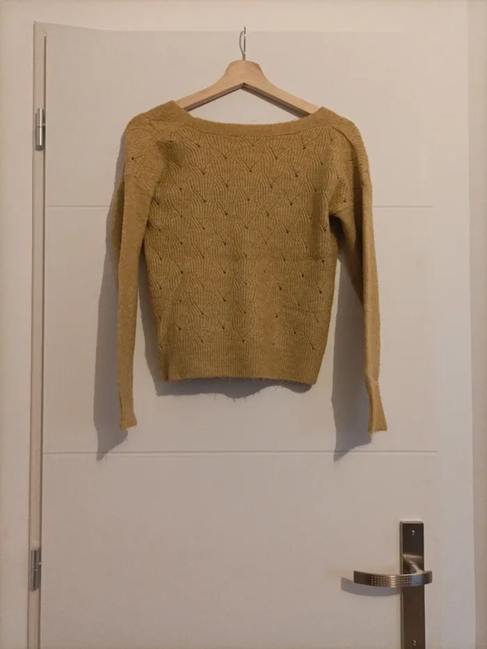 Gilet moutarde - photo numéro 3