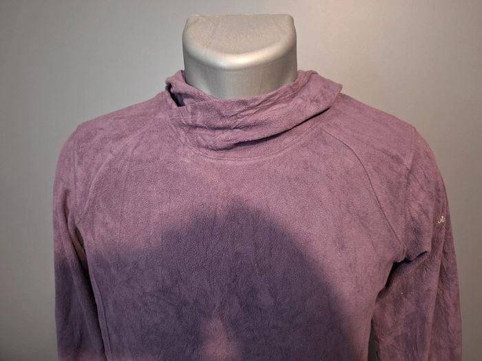 Polaire fine columbia violette - taille M - photo numéro 4