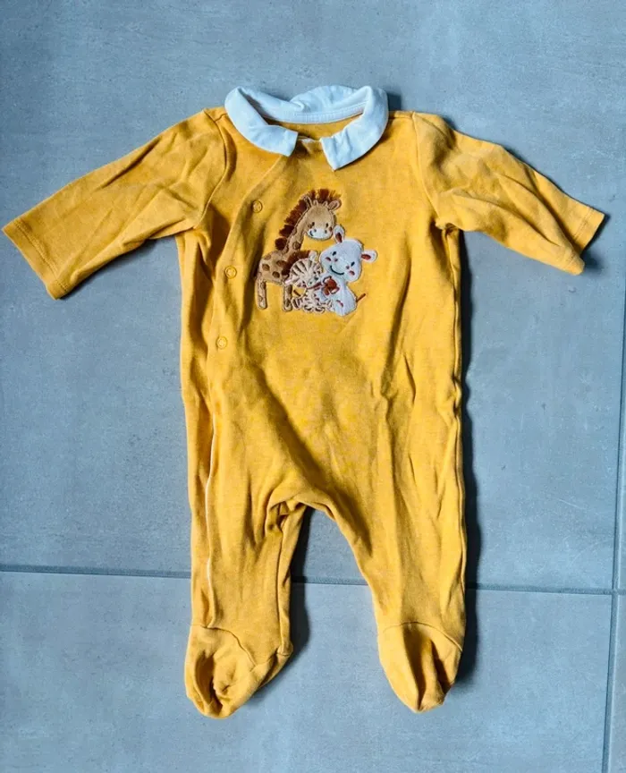 Magnifique pyjama animaux bébé 3 mois Sergent Major