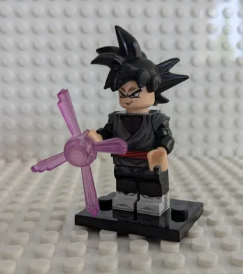 Figurine Dragon Ball : Goku Black V7 , style lego